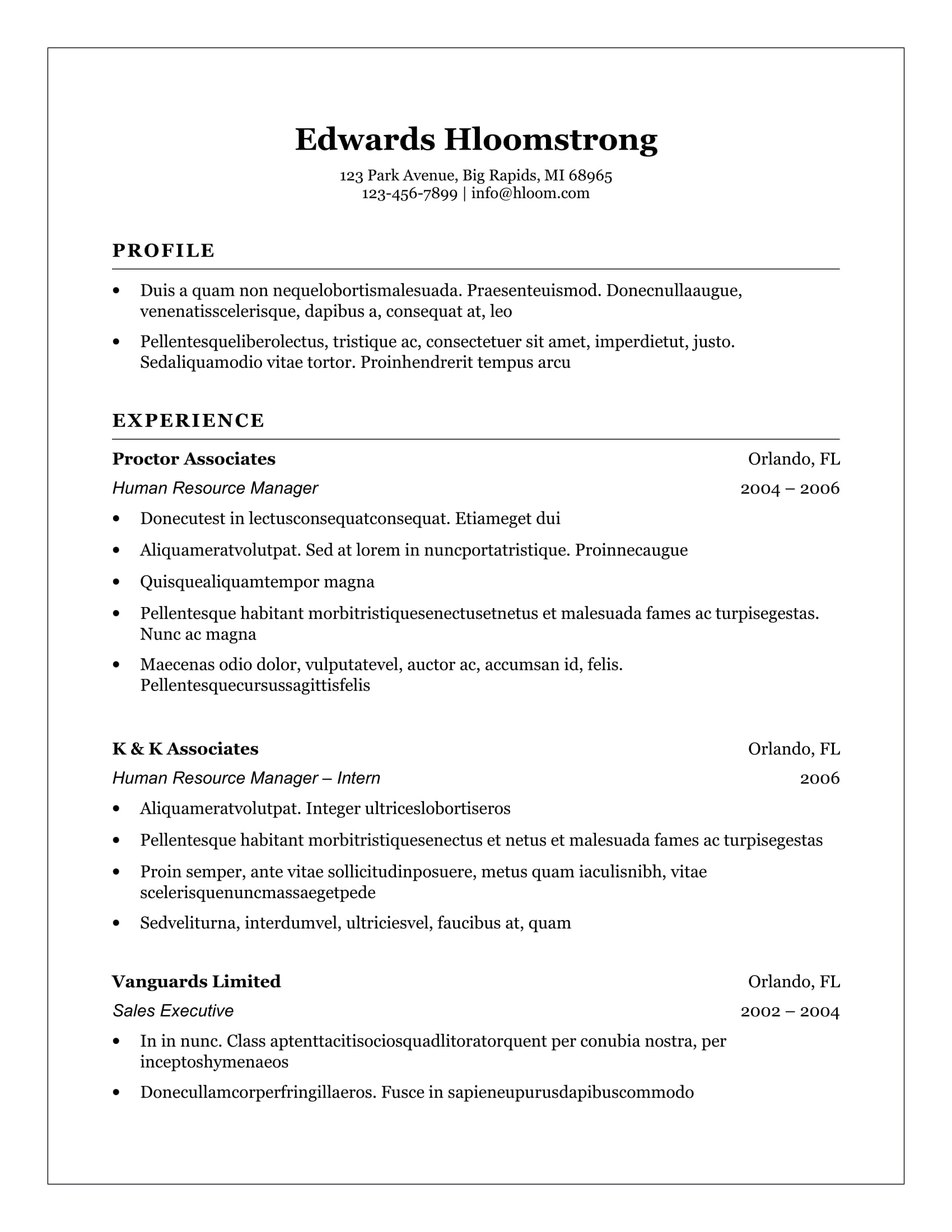 Creating a Standout Resume: A Guide to Using Resume Template Using Microsoft Word
