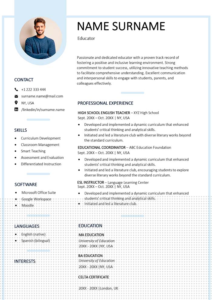 Unlock Your Potential with Our Resume Template Word Education Guide