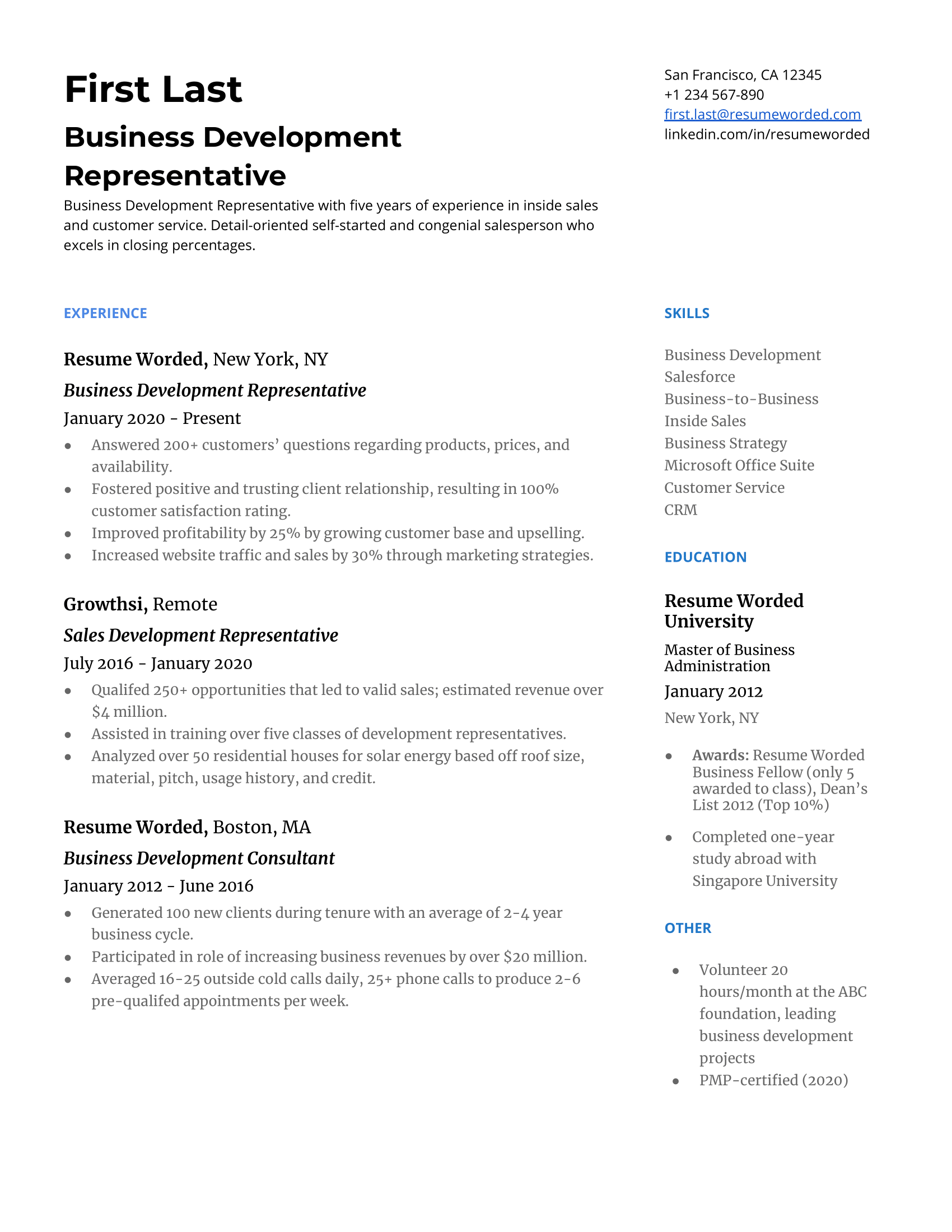 Boost Your Job Search with Professional Resume Template Word Sales