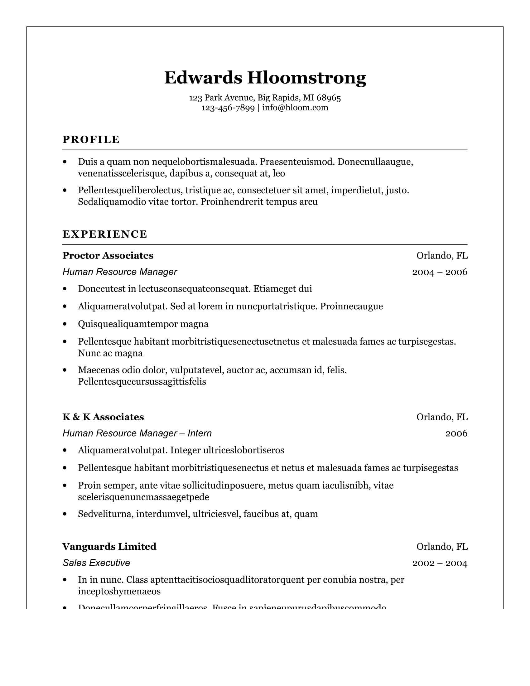 Enhance Your Job Application: Discover Innovative Resume Templates For Microsoft Word With Photo