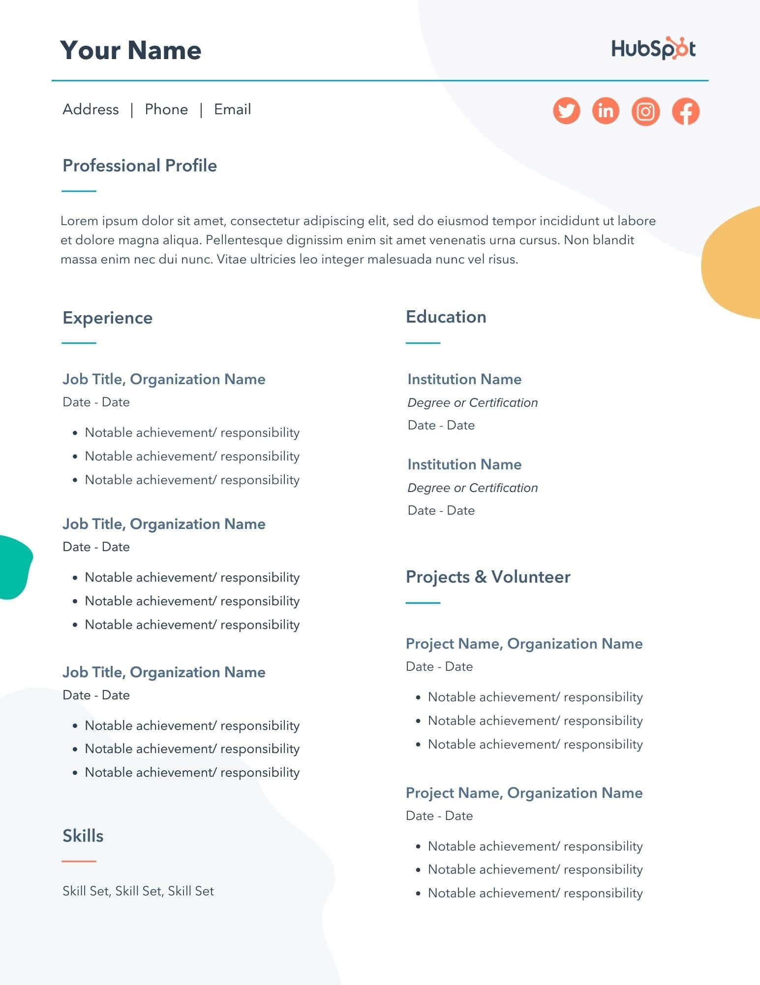 Explore the Best Resume Templates To Download To Microsoft Word For Free