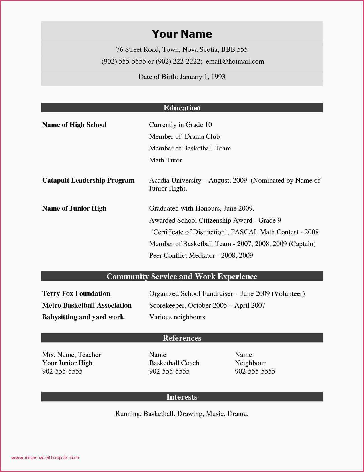 Top Resume Templates Word For Students: Create a Standout Resume Today!