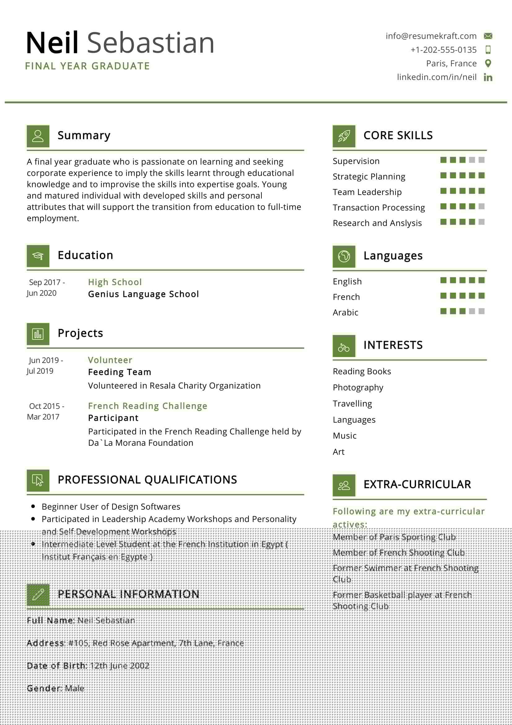 Crafting an Impressive Resume Title for BE Freshers: Stand Out in Your Job Search