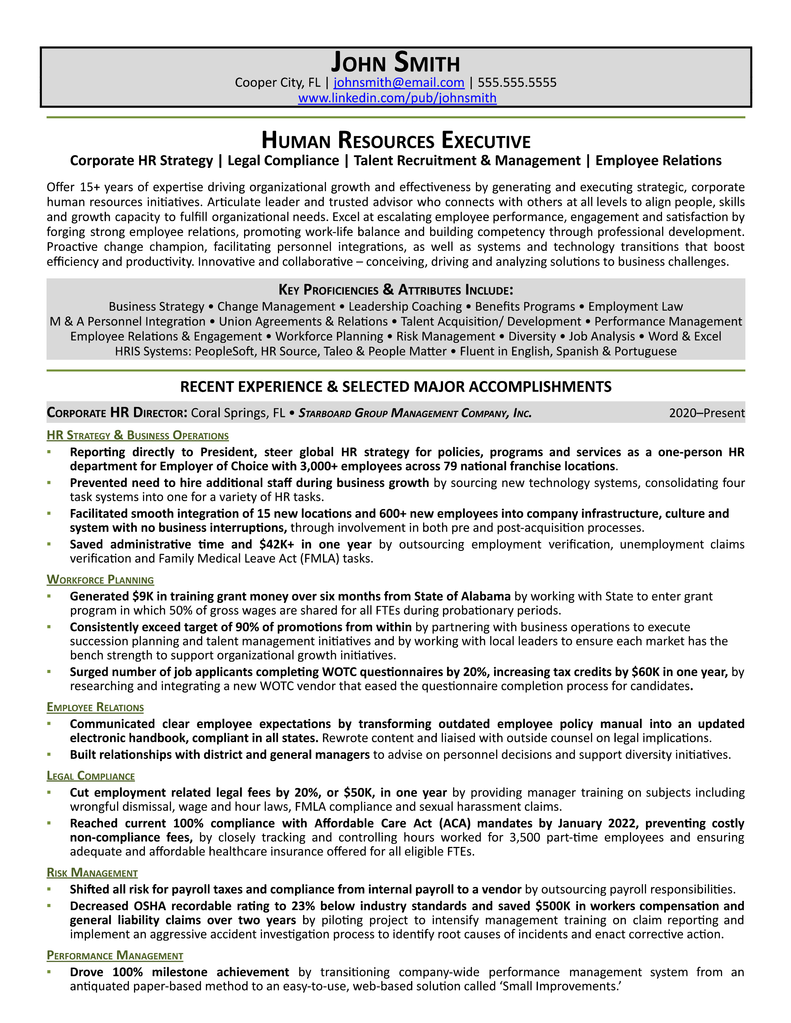 Crafting the Perfect Resume Title for HR Executive: Tips and Examples