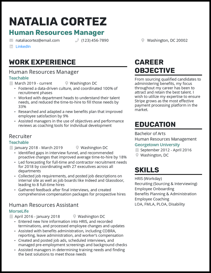 Choosing the Perfect Resume Title for HR Manager: Tips and Examples
