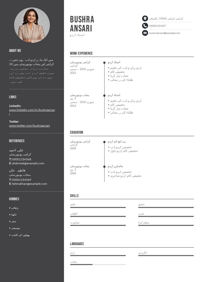 Understanding Resume Title Means In Urdu: A Comprehensive Guide
