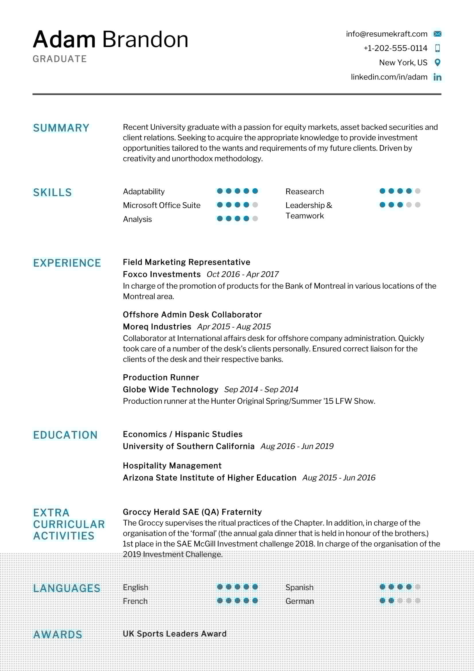 Crafting the Perfect Resume Title New Graduate: Tips for Standing Out