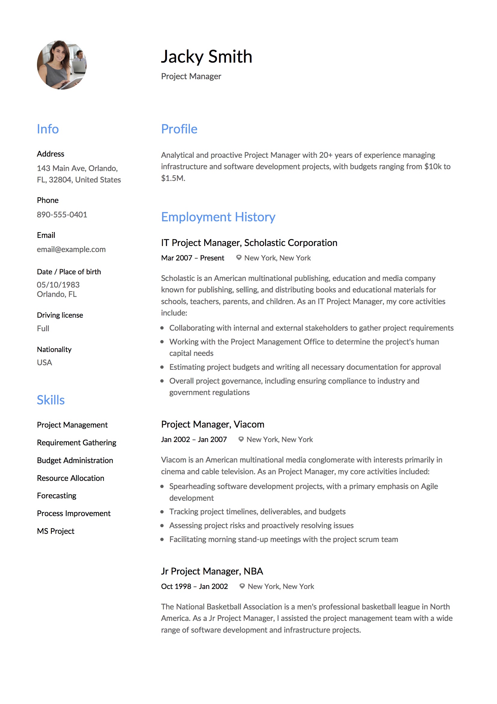 Mastering Your CV: Crafting the Perfect Resume Title Project Manager