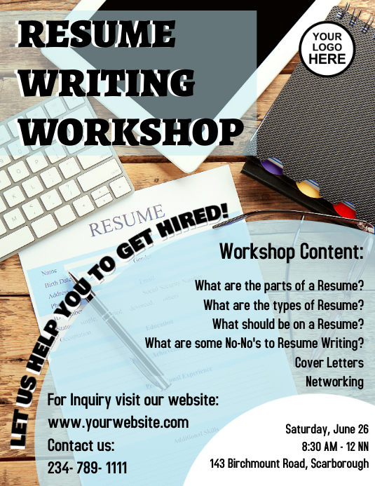 Maximize Your Career Potential: Join Our Resume Workshop Title