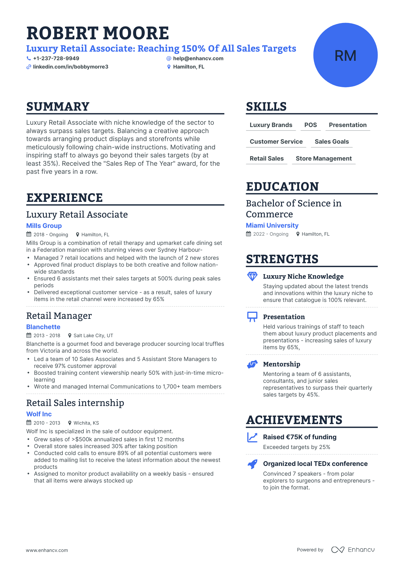 Crafting the Perfect Retail Resume Indeed: Tips and Strategies for Success