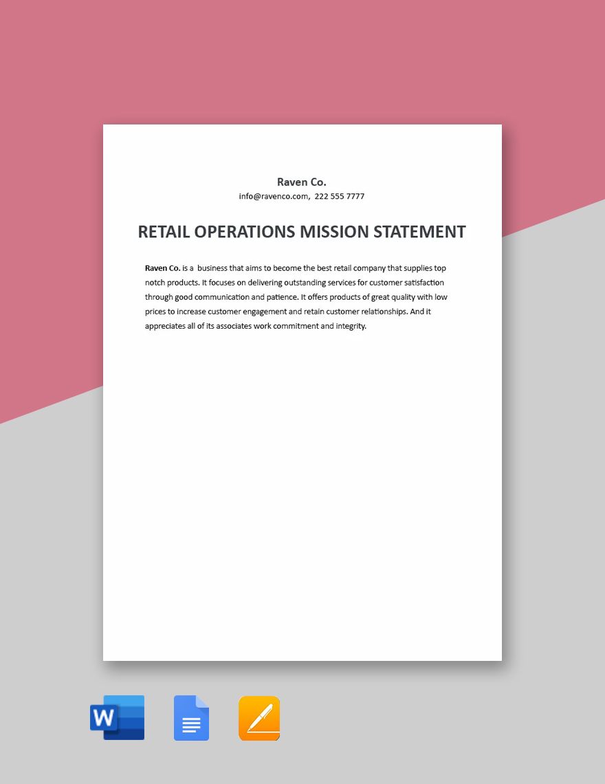 Crafting an Impactful Retail Resume Mission Statement: Your Key to Standing Out