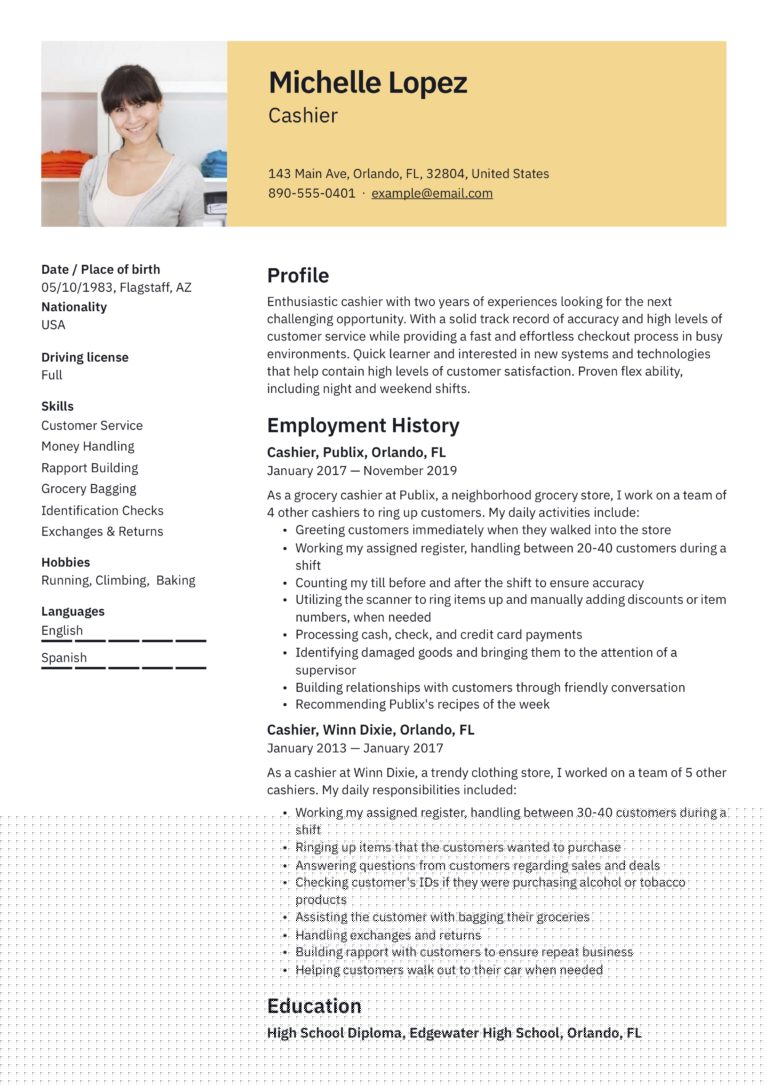 Maximize Your Job Search with Our Ultimate Retail Resume Template PDF