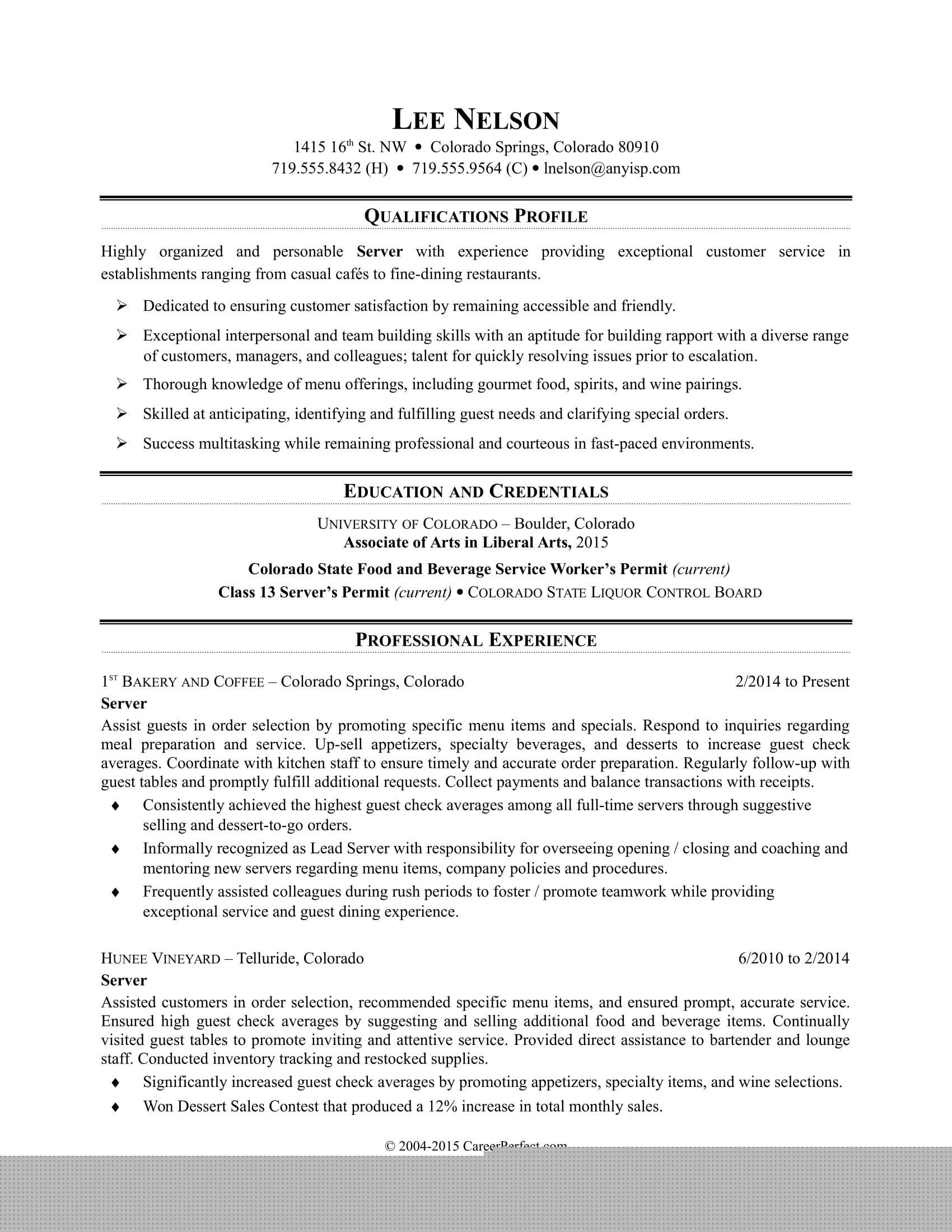 Unleashing Your Potential: Crafting the Perfect Server Resume Monster