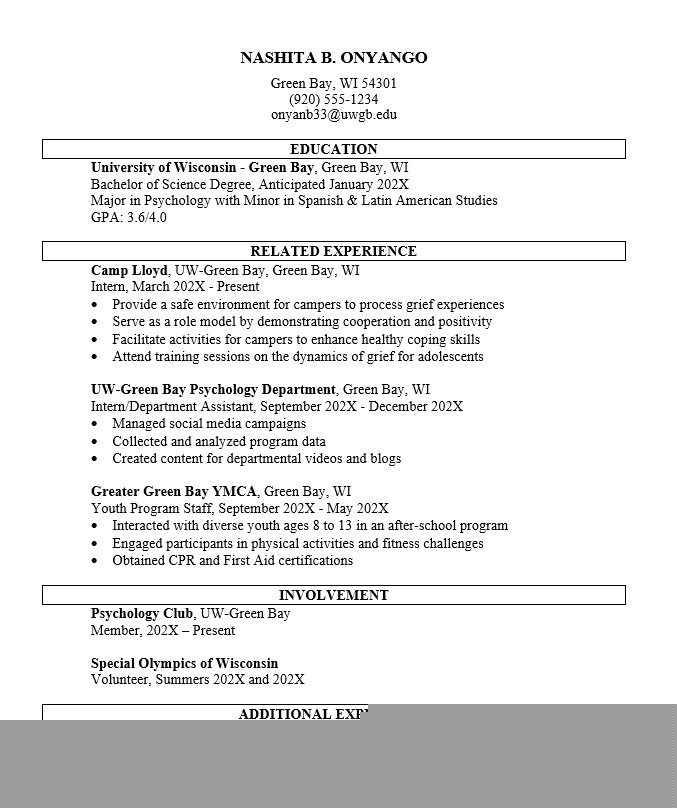Should Resume Headings Be Centered? A Guide to Formatting Your Resume