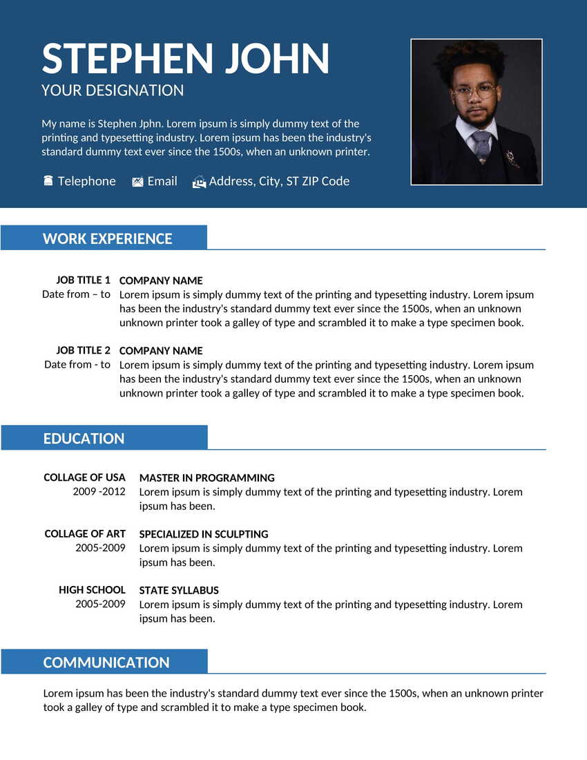 Crafting Your Career: A Comprehensive Guide to Simple Resume Format For Experienced Professionals