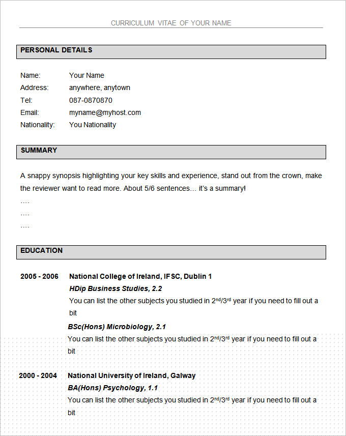 Creating a Winning Job Application: The Importance of a Simple Resume Format Pdf