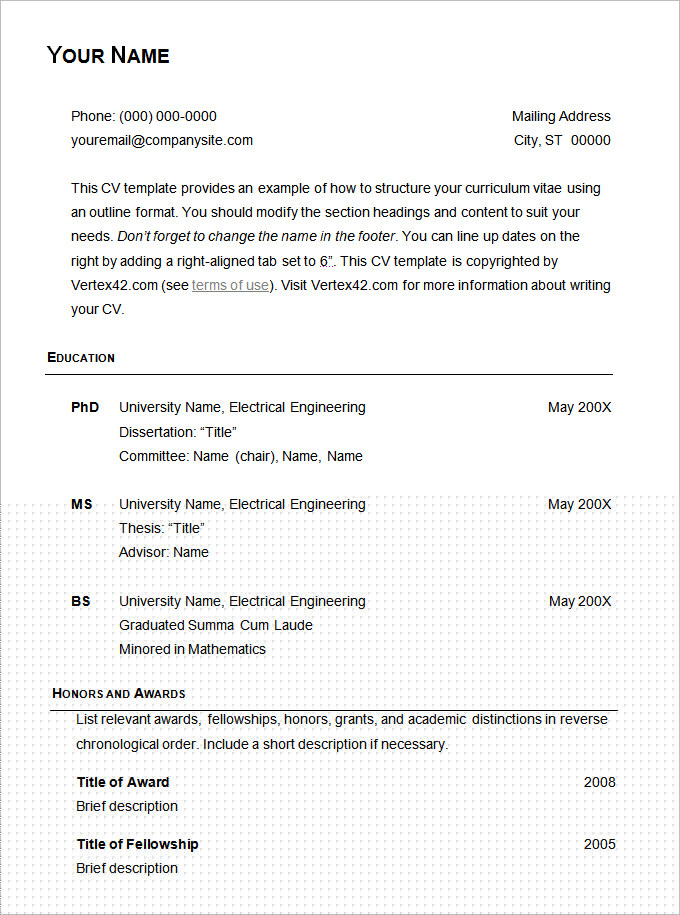 Mastering Job Applications: A Guide to Simple Resume Format With Example
