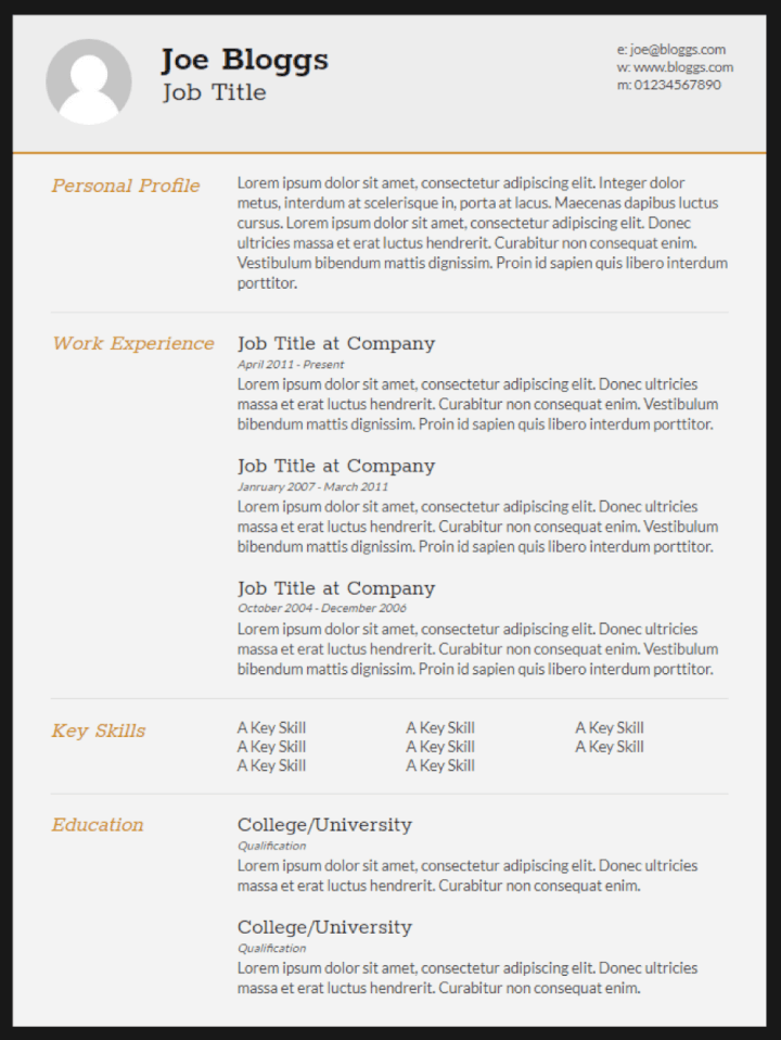 Crafting Career Success: The Ultimate Guide to Simple Resume Template Html