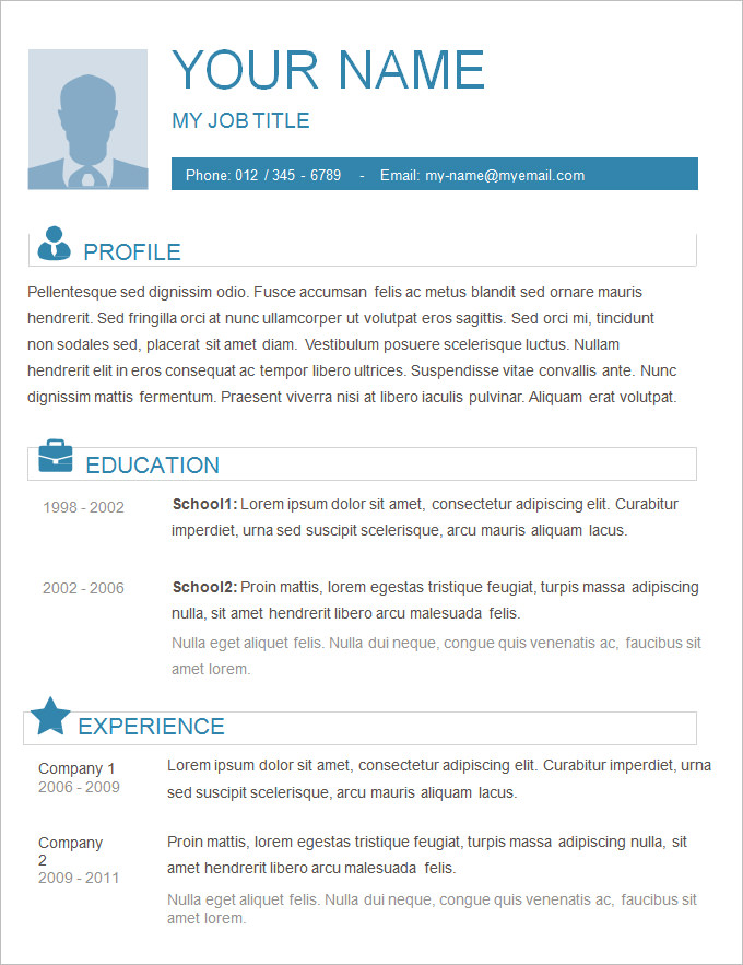 Enhance Your Job Search with Our Simple Resume Template PDF