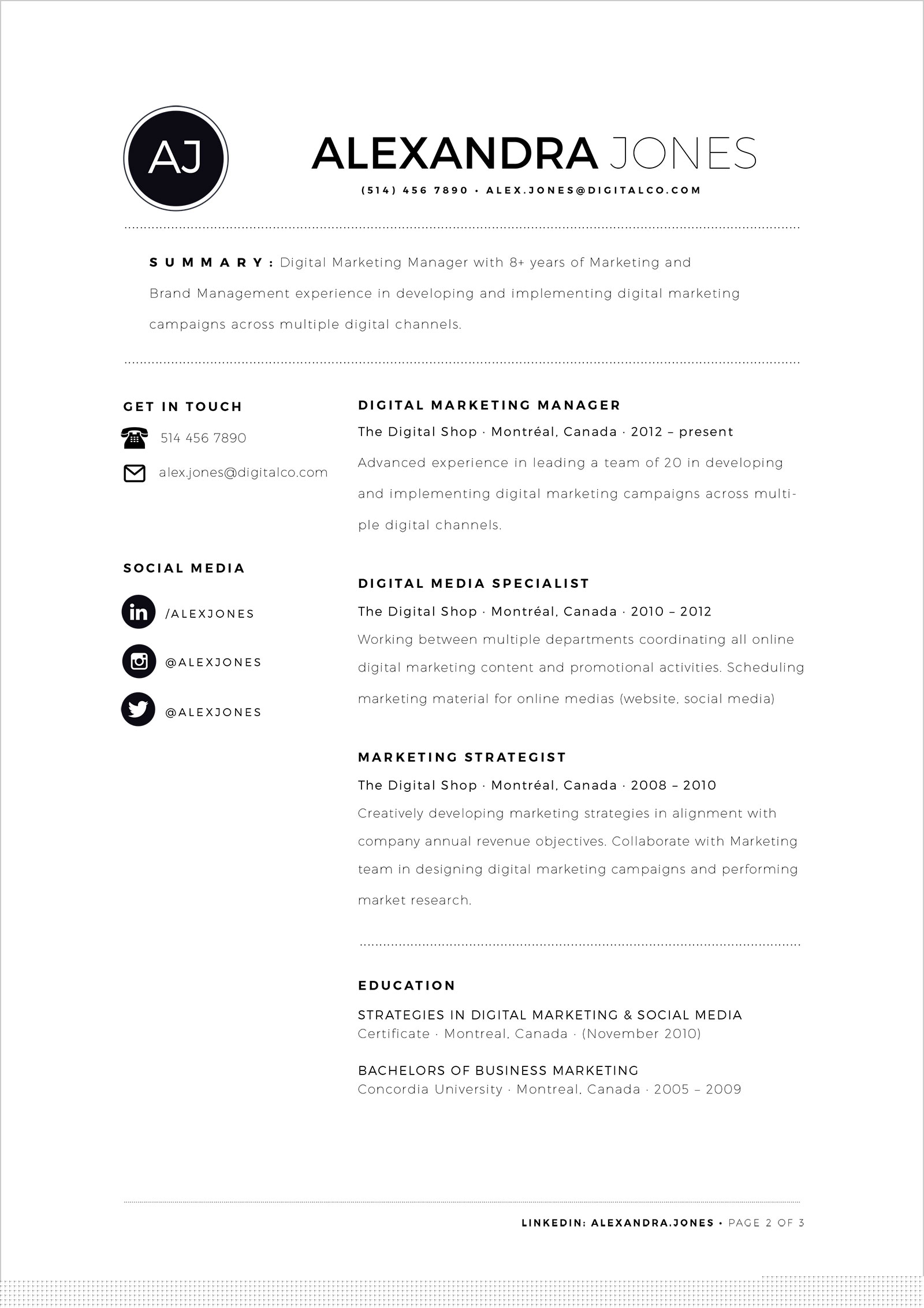 Creating a Standout Job Application: Simple Resume Template Word Free