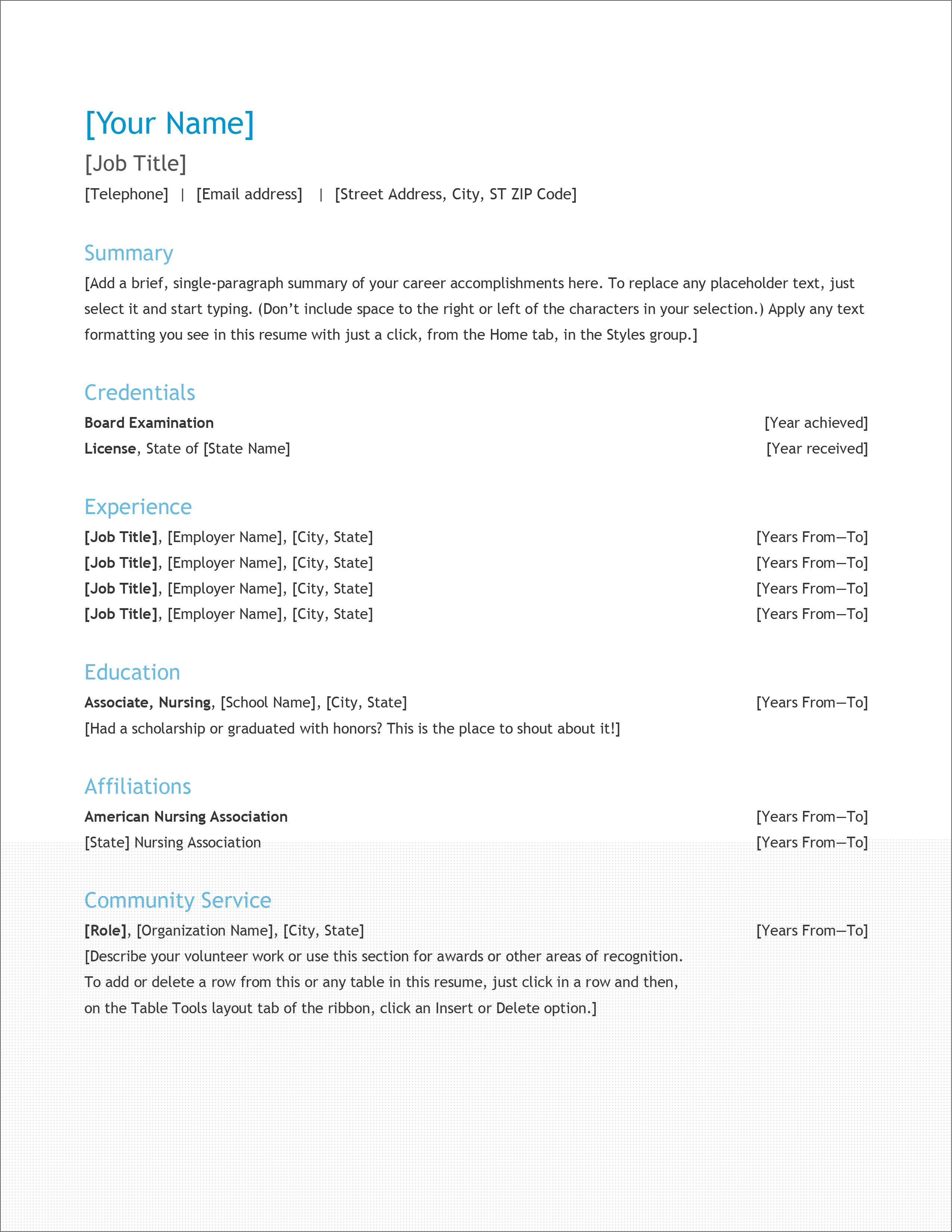 Boost Your Job Search with a Simple Resume Template Word
