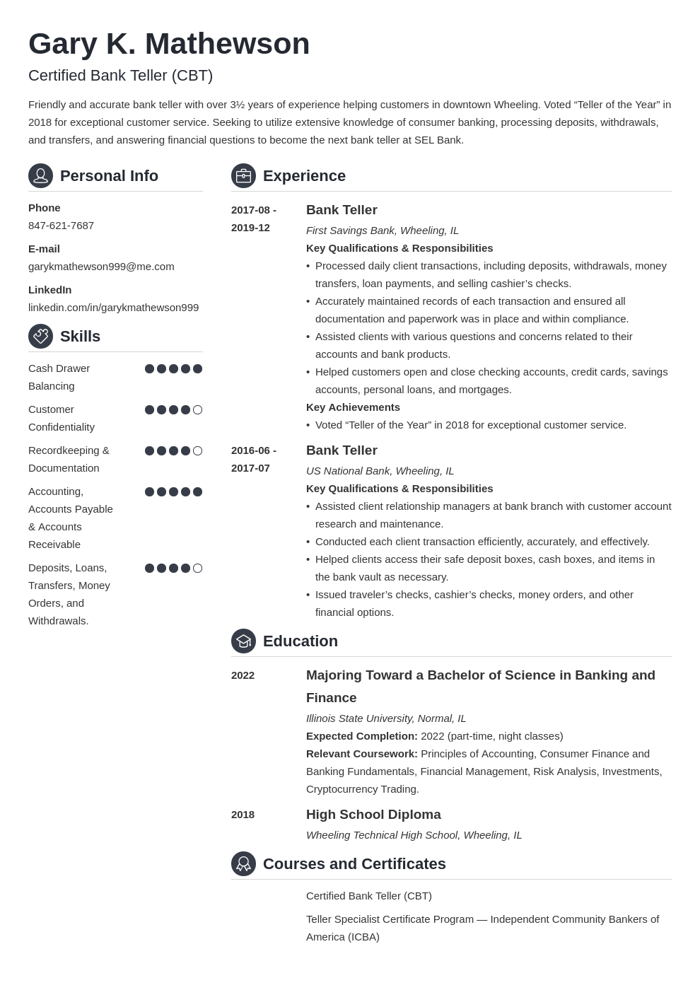 Essential Skills To Put On Resume For Bank Teller: Stand Out in Your Job Application