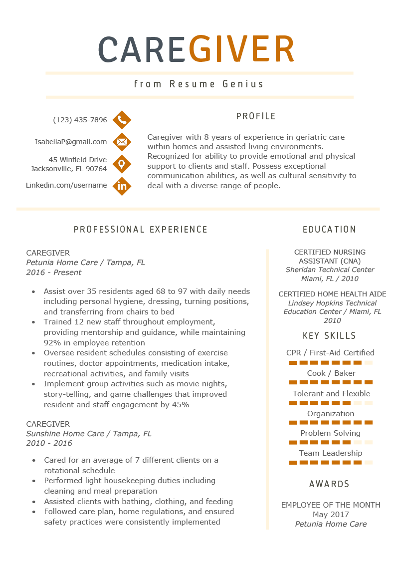 Essential Skills To Put On Resume For Caregiver: Stand Out in Your Job Application
