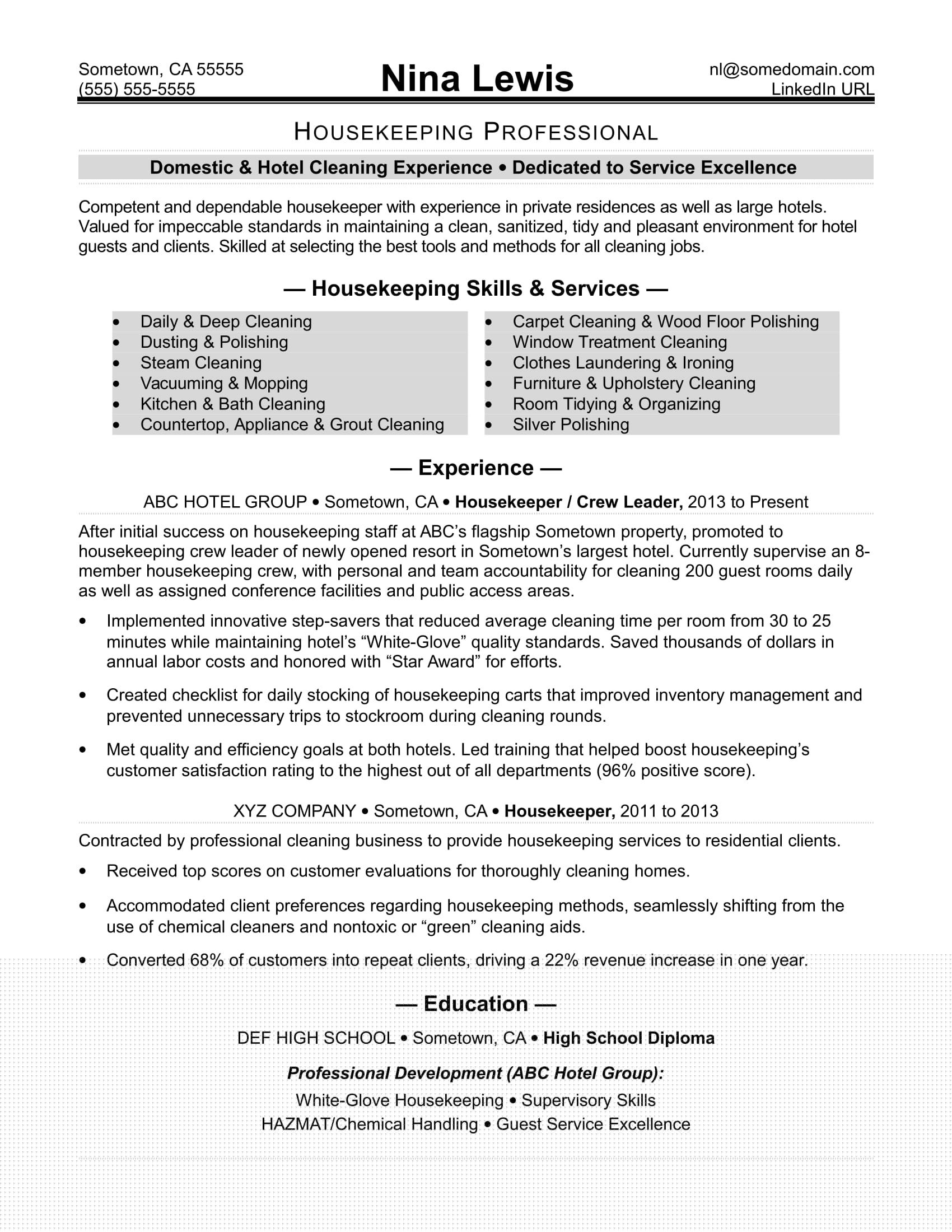 Essential Skills To Put On Resume For Cleaning: Stand Out in Your Job Application