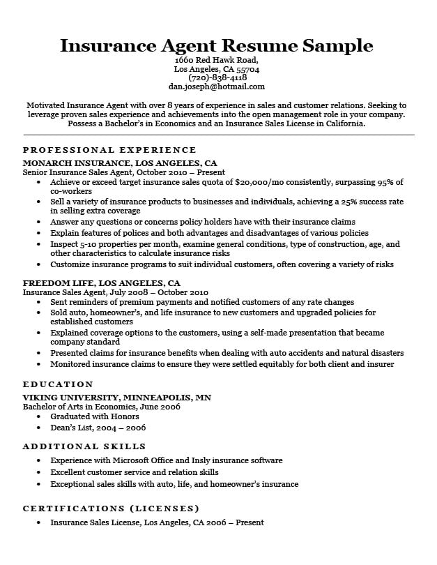 Essential Skills To Put On Resume For Insurance: Stand Out in Your Job Application