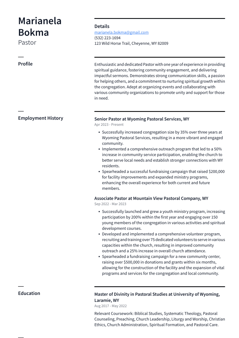 Essential Skills To Put On Resume For Pastor: Elevate Your Ministry Career