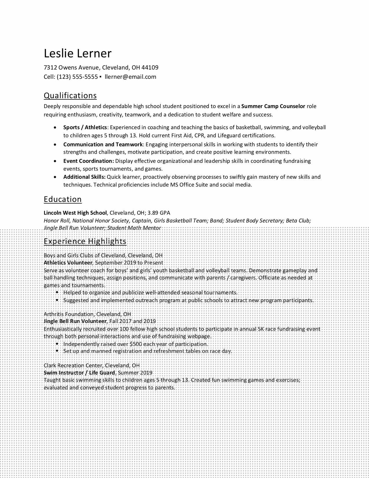 Essential Skills To Put On Resume High School: Stand Out to Employers