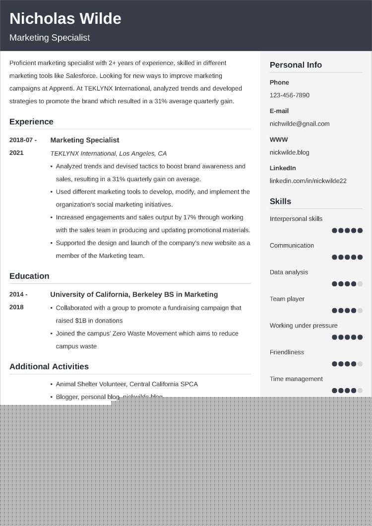 Essential Skills To Put On Resume Marketing for Aspiring Professionals