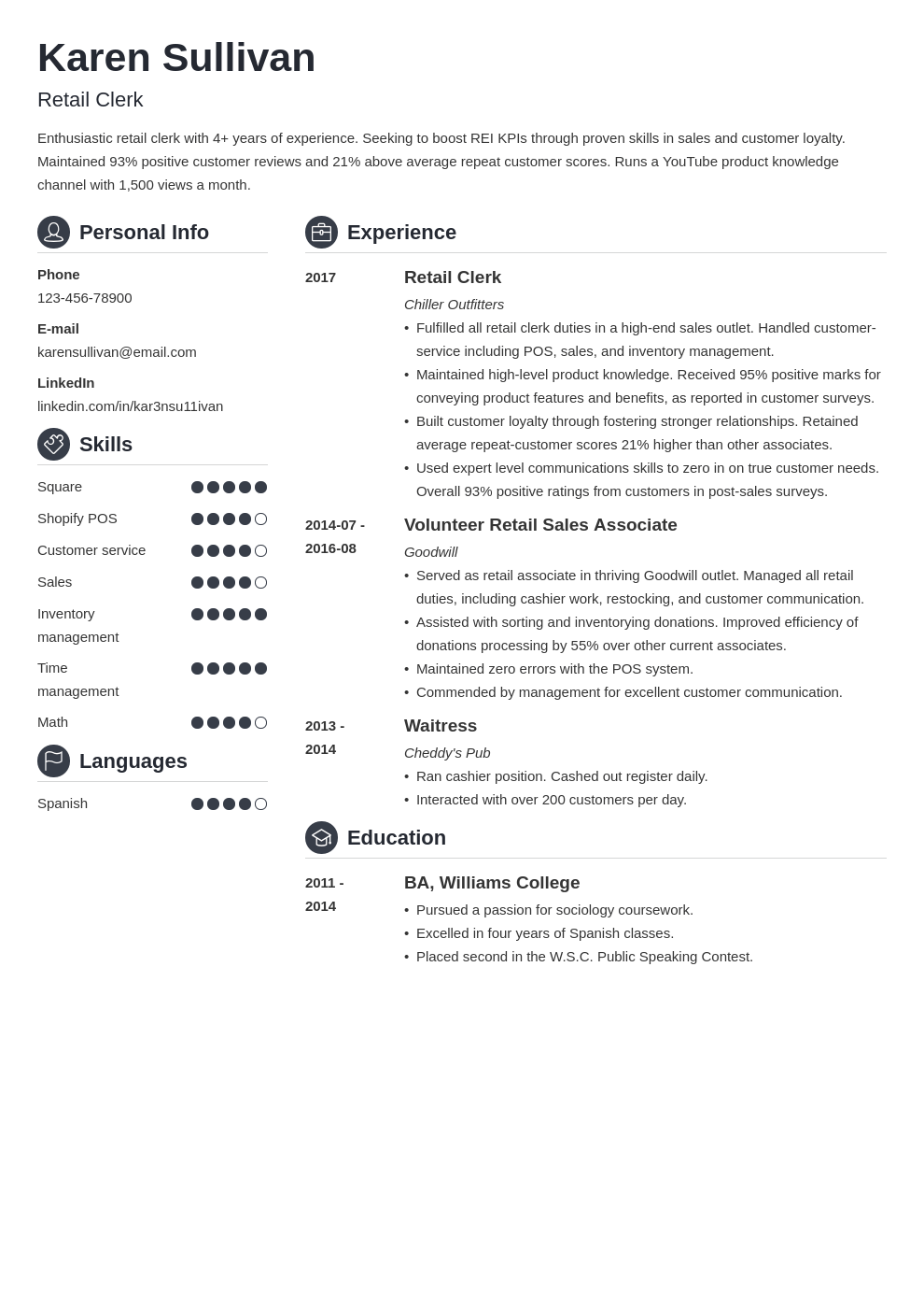 Essential Skills To Put On Resume Retail for Landing Your Dream Job