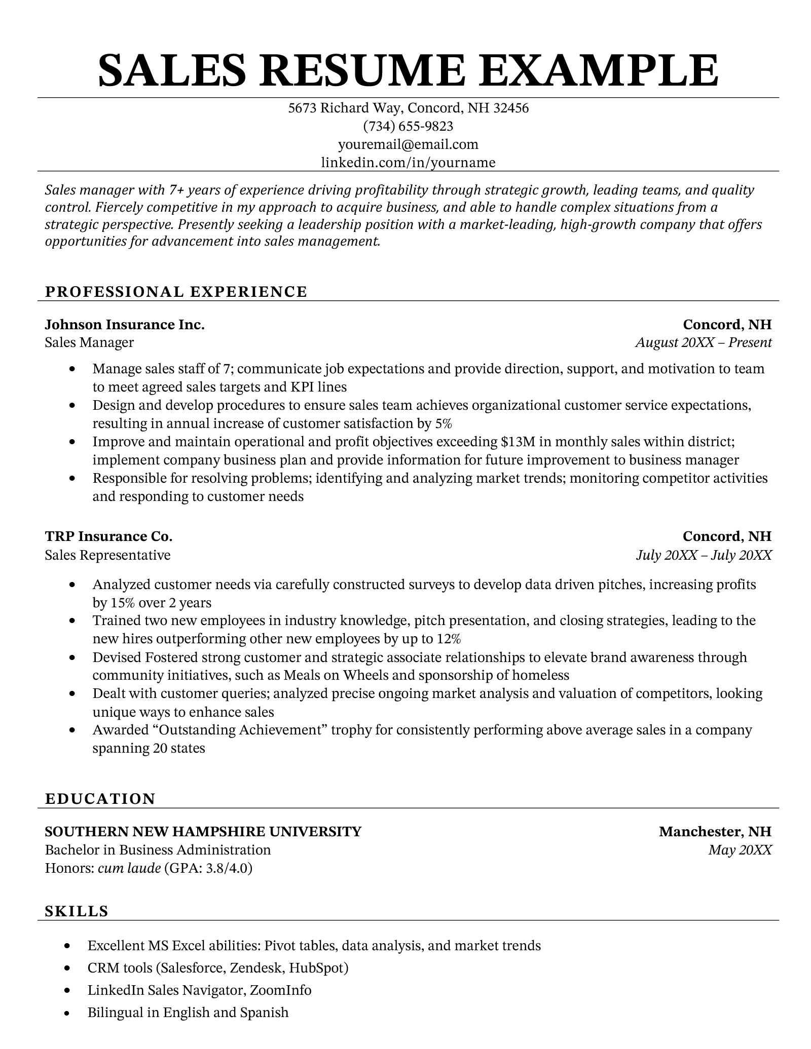 Essential Skills To Put On Sales Resume for a Winning Impression
