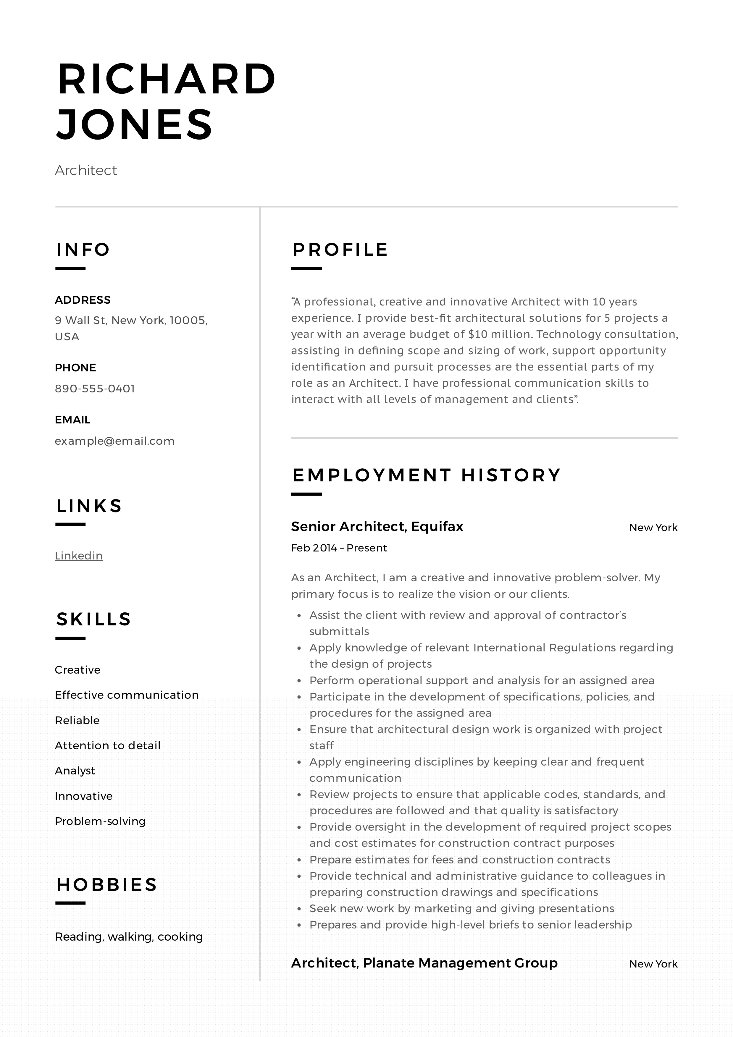 Crafting an Effective Summary For Architect Resume: Key Tips and Examples