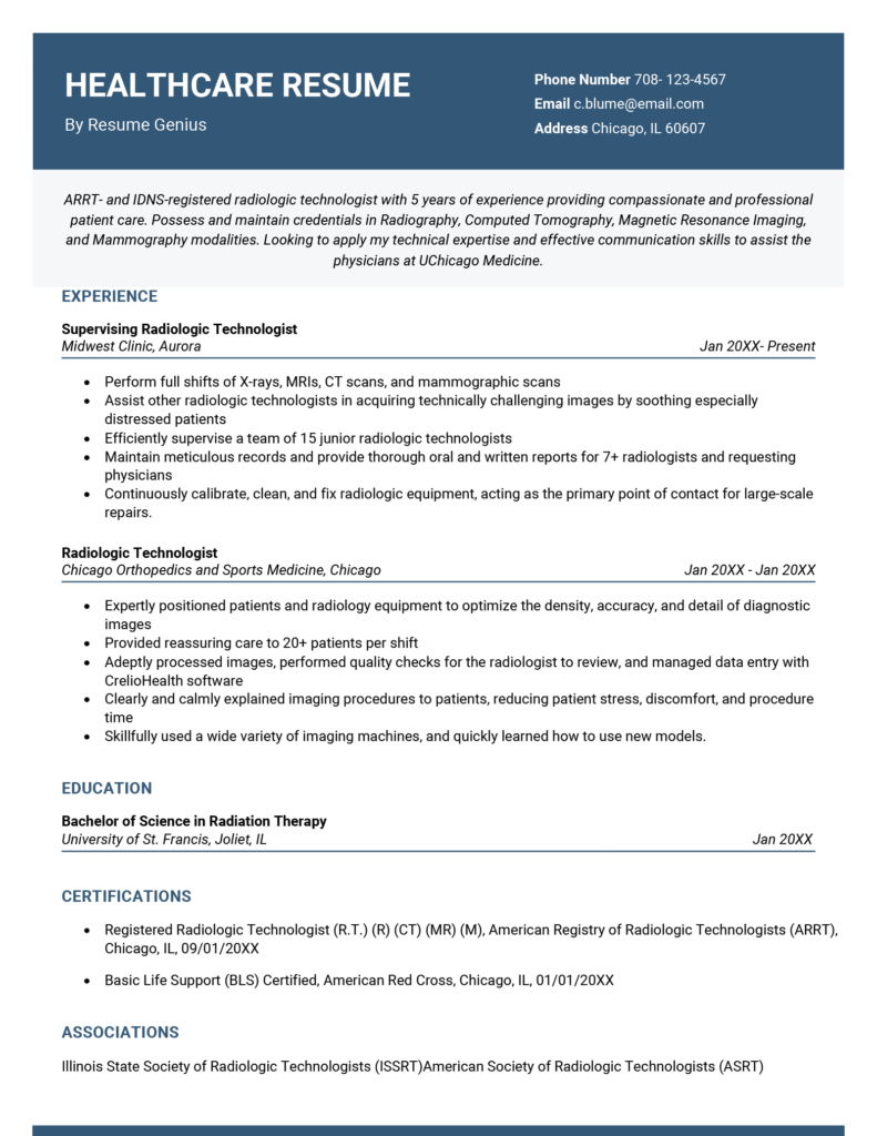 Crafting an Impressive Summary For Healthcare Resume: Key Tips and Examples