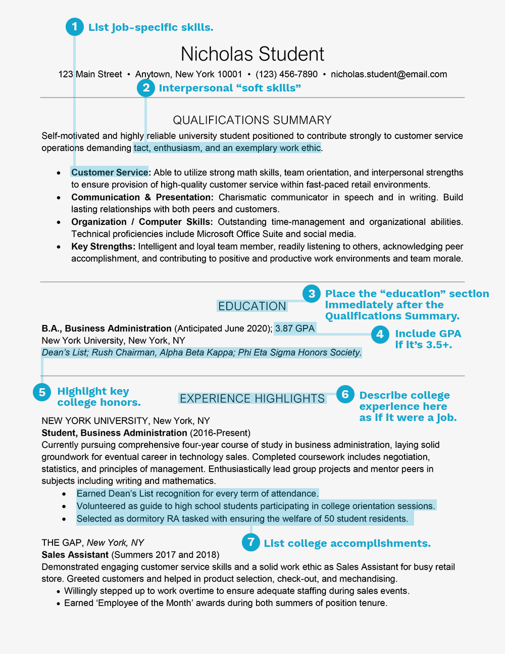 Crafting an Impressive Summary For Resume Student: Tips and Examples