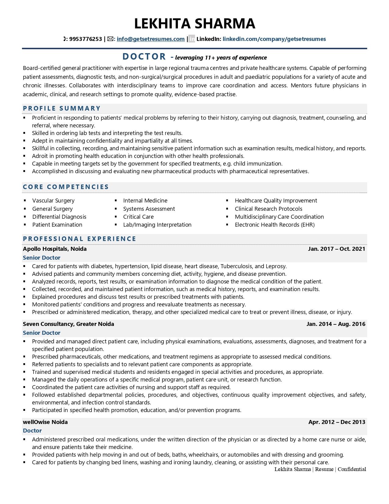 Enhance Your Career Prospects with Summary Resume Doctor