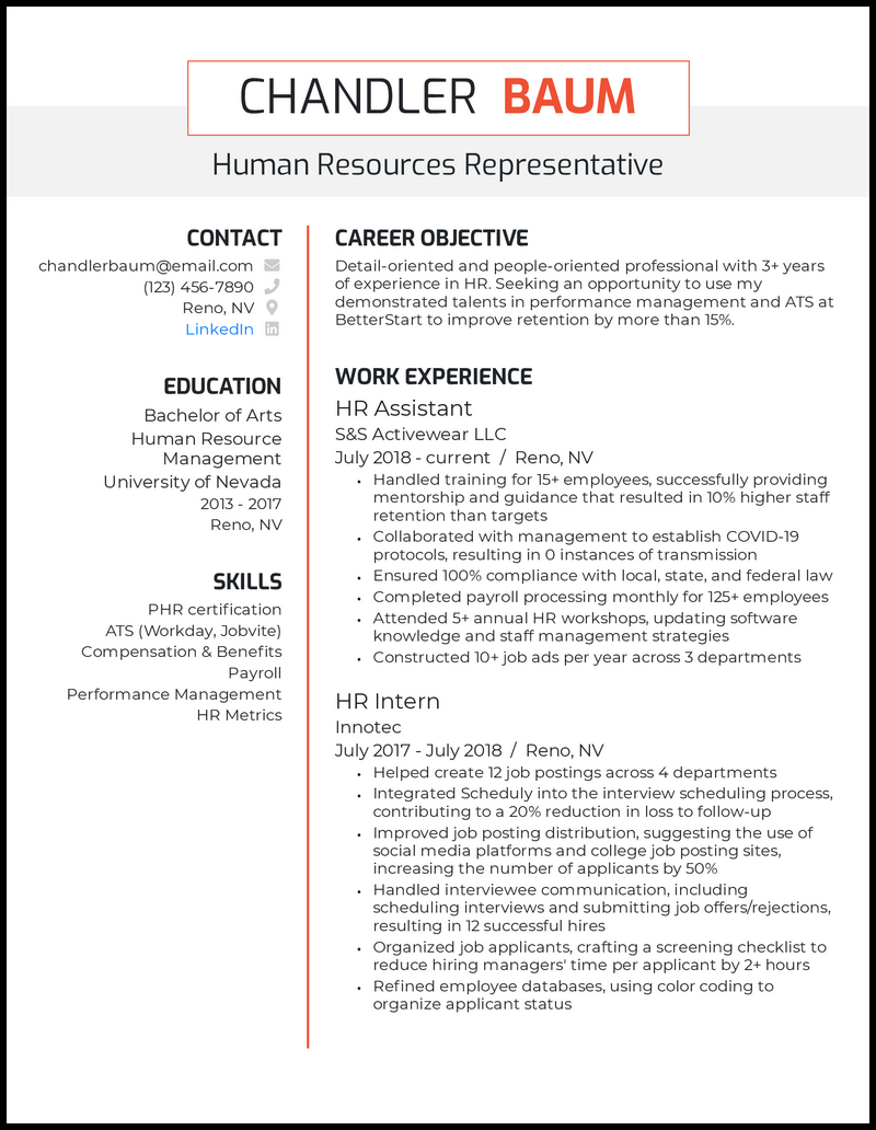 Crafting the Perfect Summary Statement For HR Resume: Key Tips and Examples
