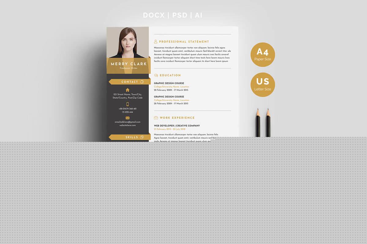 Discover the Best Unique Resume Templates For Word Free to Elevate Your Job Application