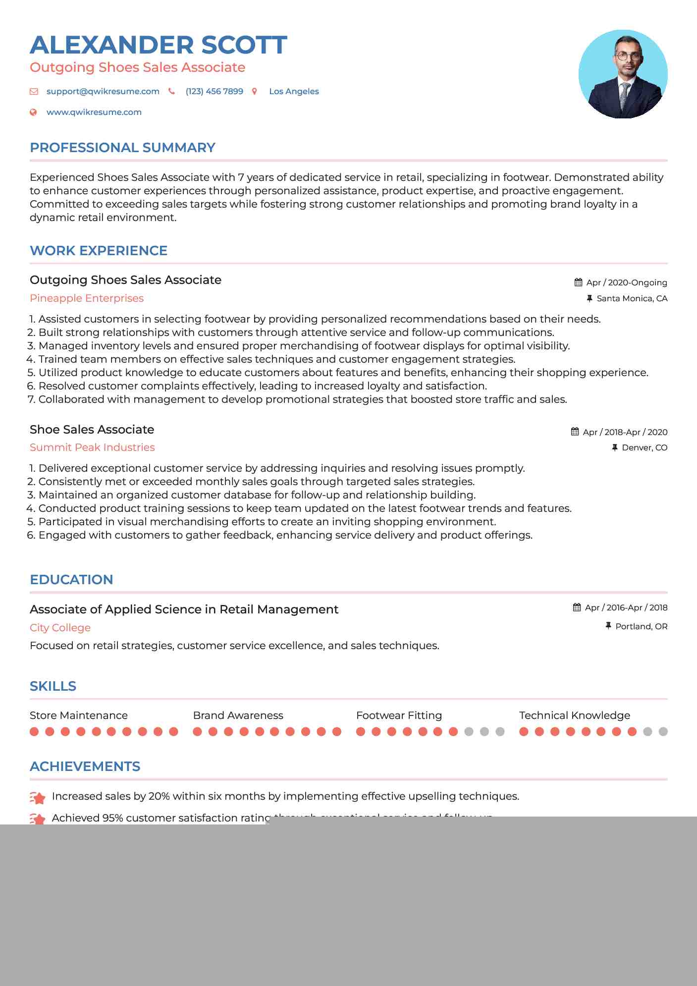 Creating an Impactful Vans Sales Associate Resume: A Guide for Aspiring Retail Professionals