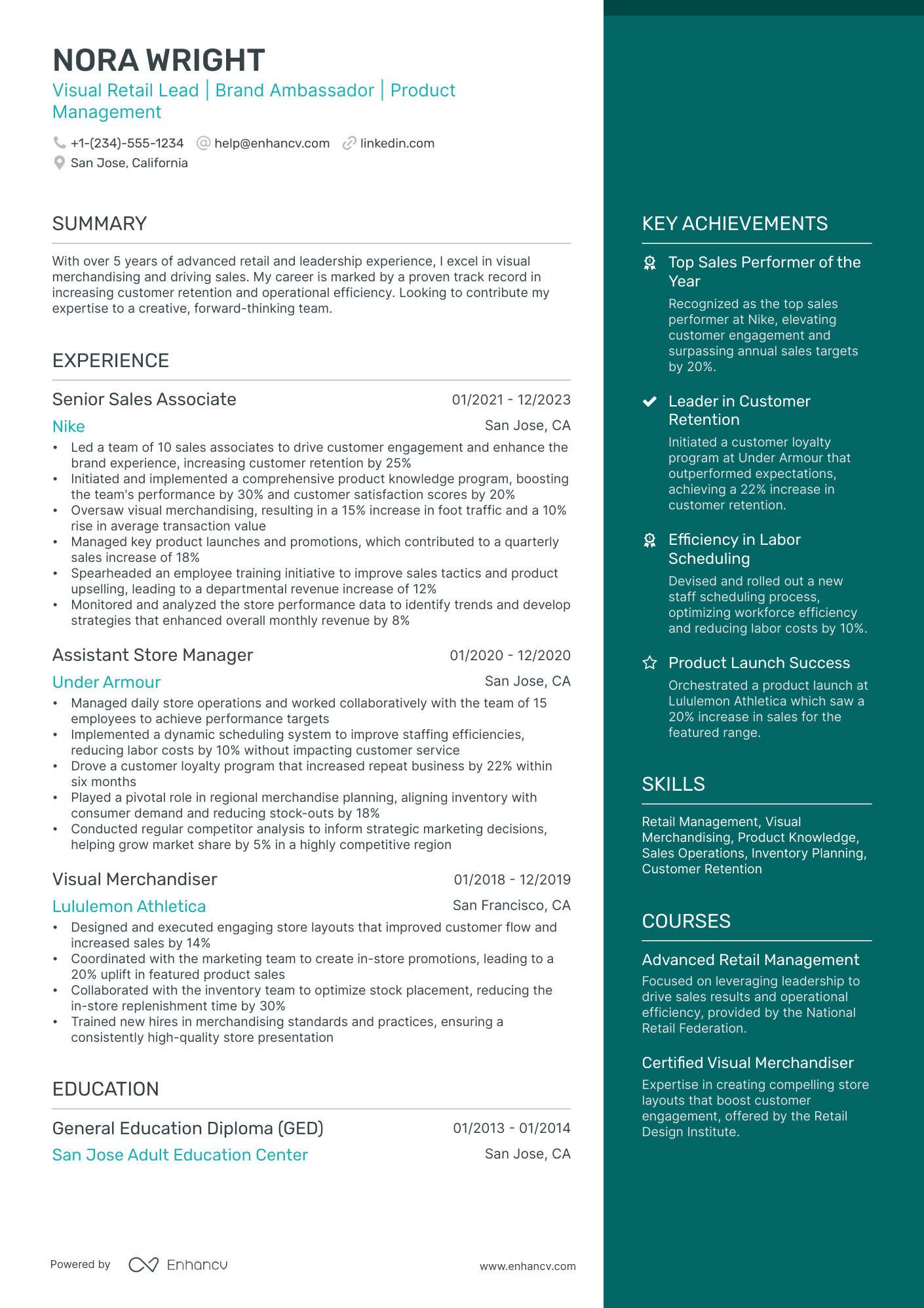 Crafting the Perfect Visual Retail Resume: Tips and Strategies for Success