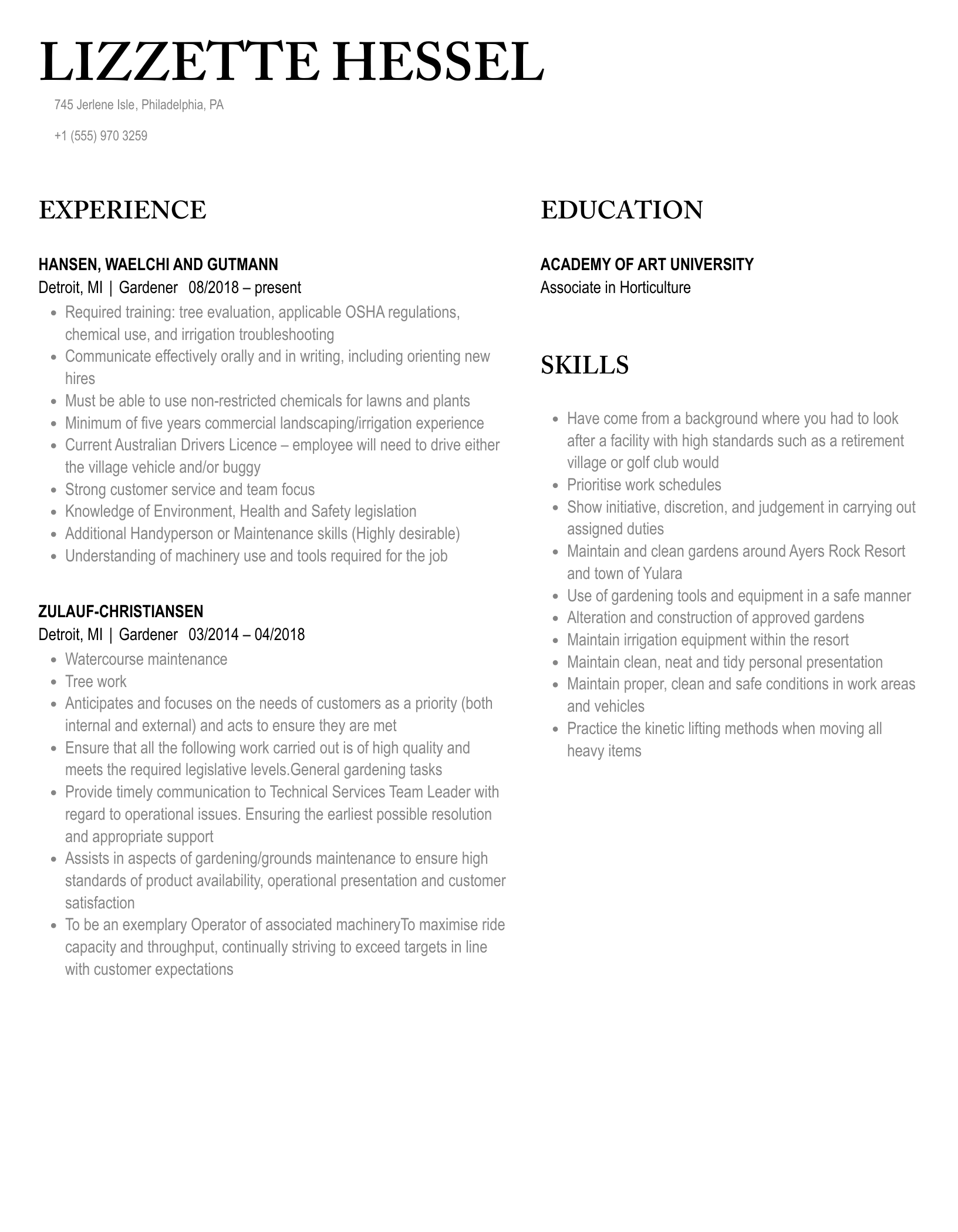 What To Put On A Gardener Resume: Essential Skills and Tips for Success