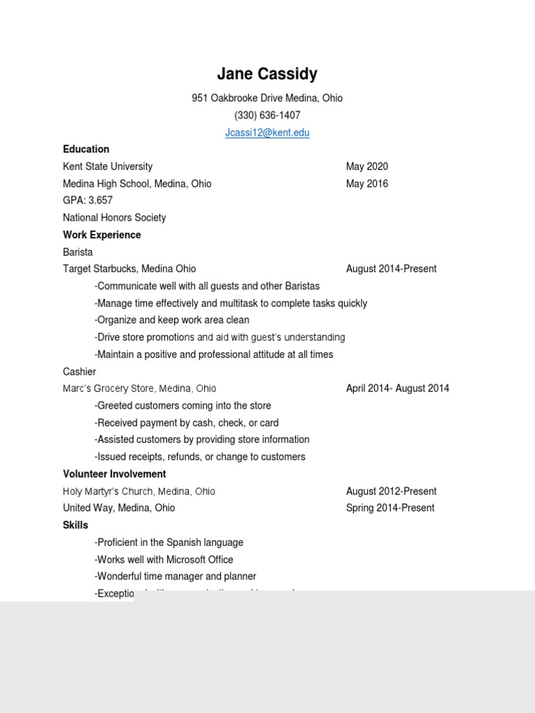 Essential Guide: What To Put On A Resume In 2017