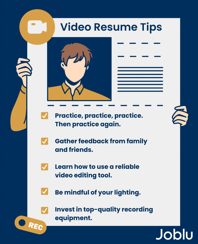 Essential Tips on What To Put On A Video Resume for Maximum Impact