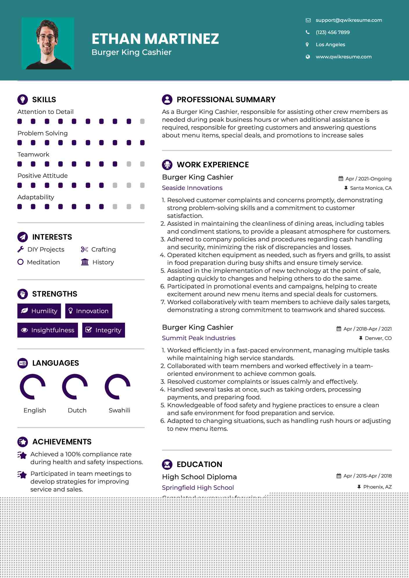 Essential Tips on What To Put On Burger King Resume for a Winning Application