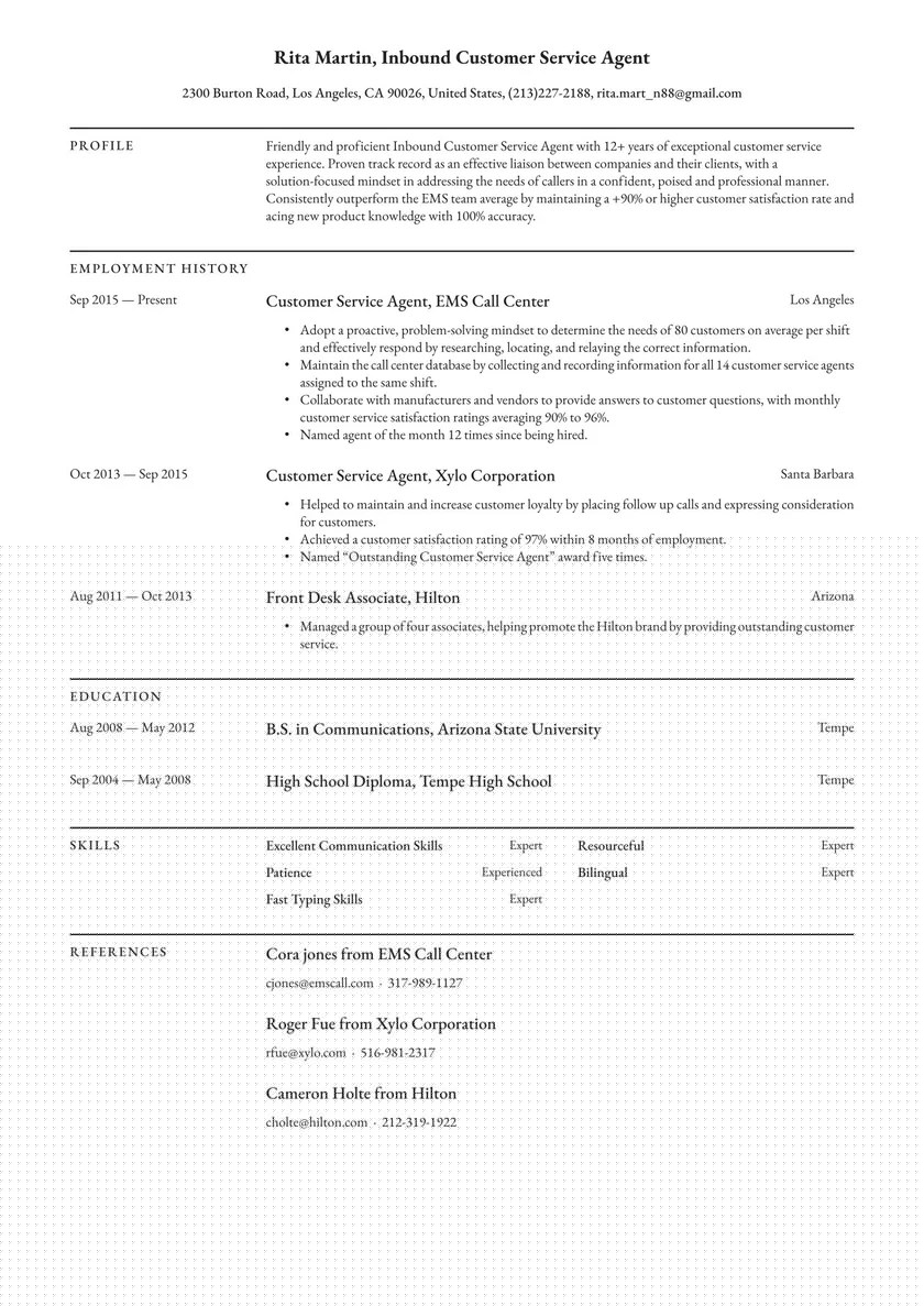 What To Put On Resume For Answering Phones: Essential Skills and Tips