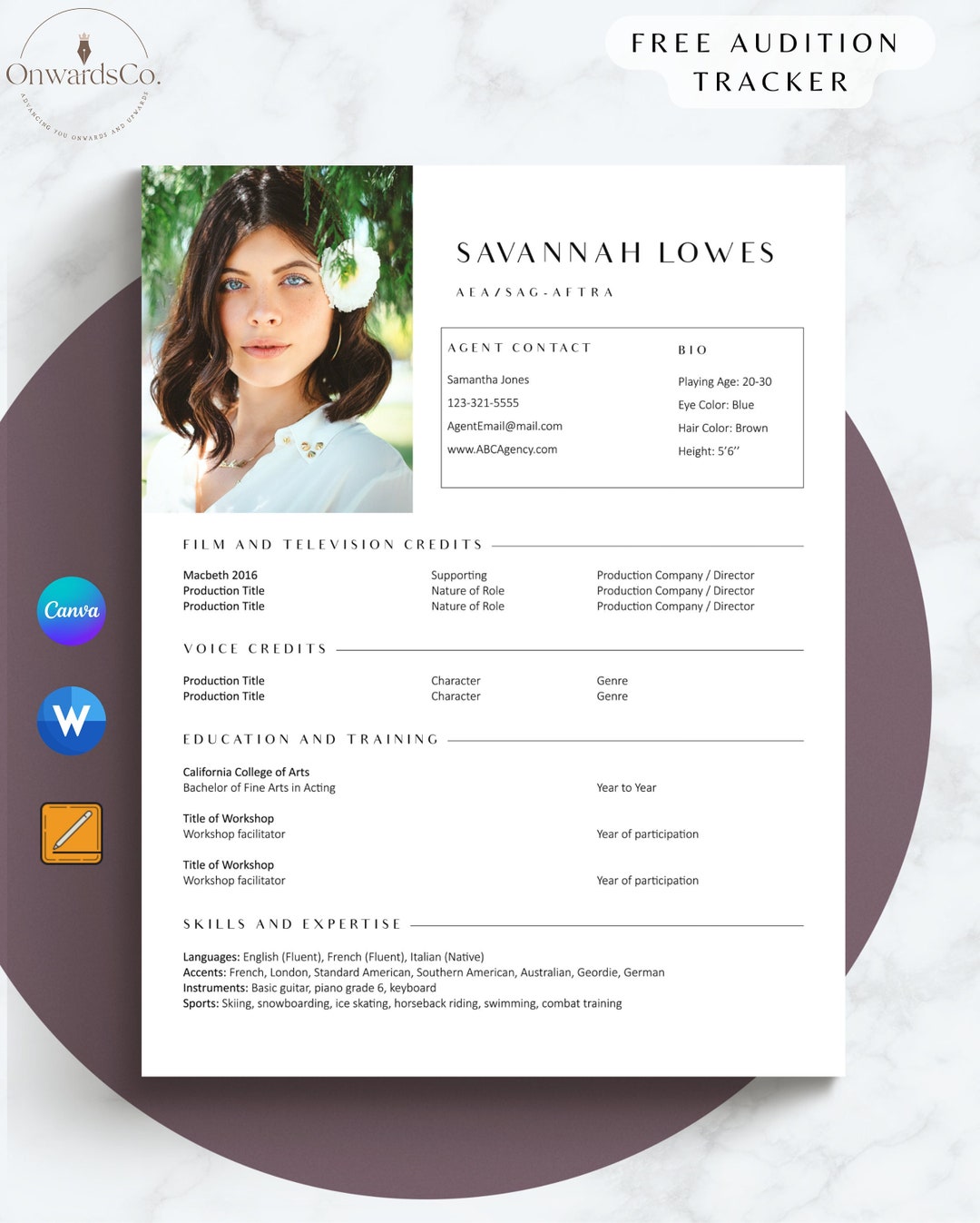 Creating a Standout Youth Acting Resume Template: A Guide for Aspiring Young Actors